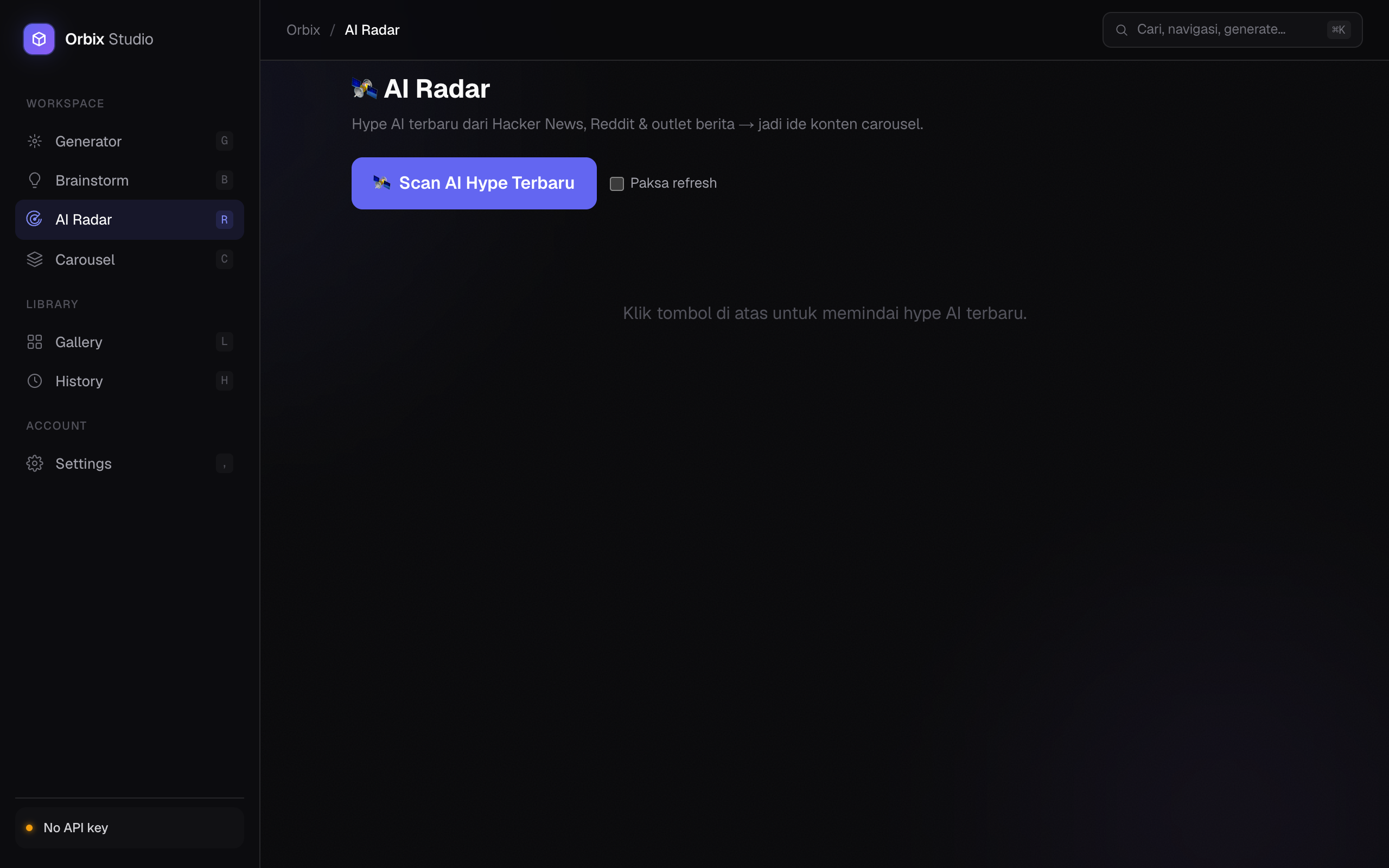 Content Studio — tangkapan layar 3