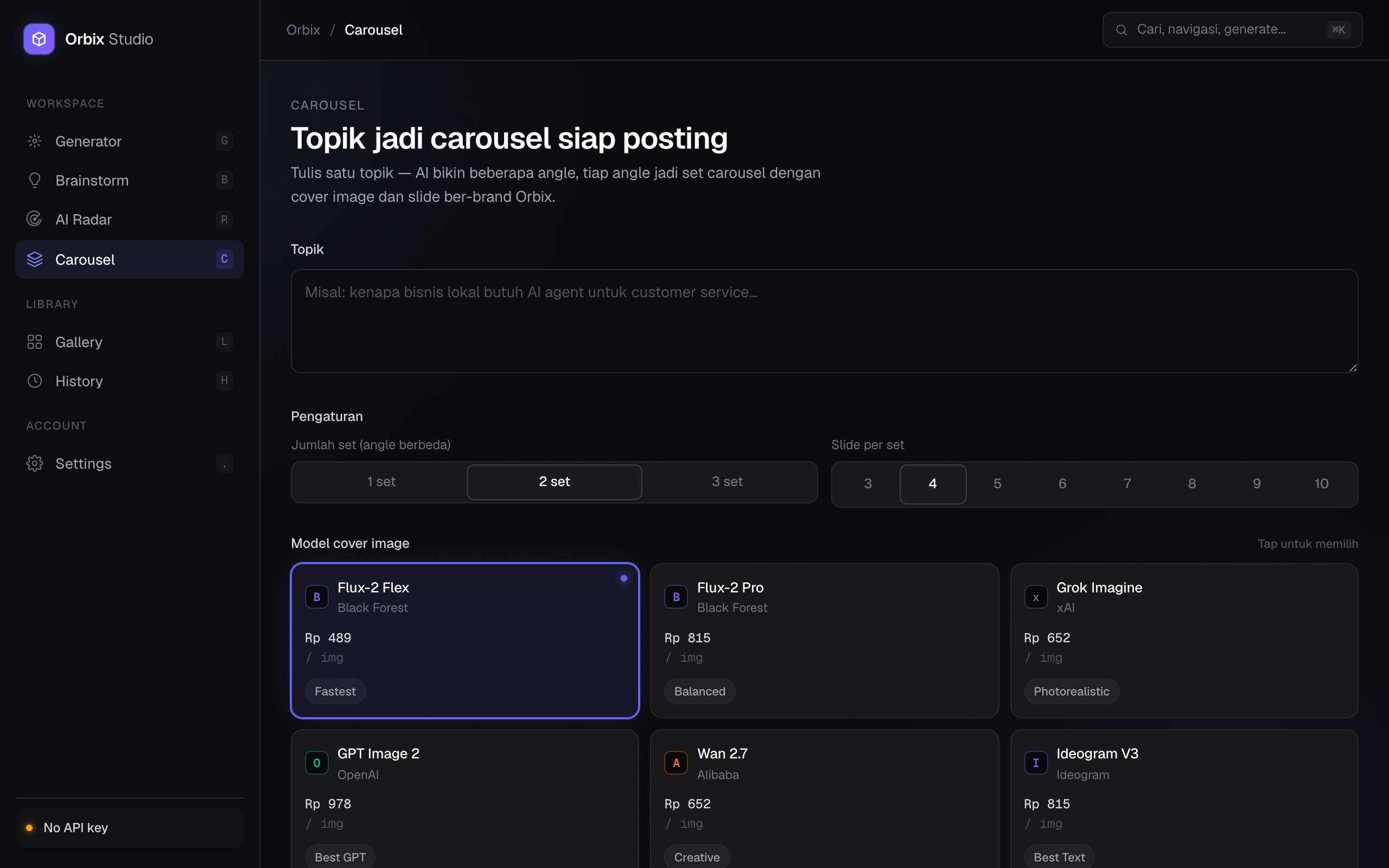 Content Studio — tangkapan layar 4