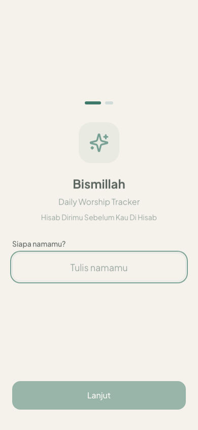 DWT — Tracker Ibadah