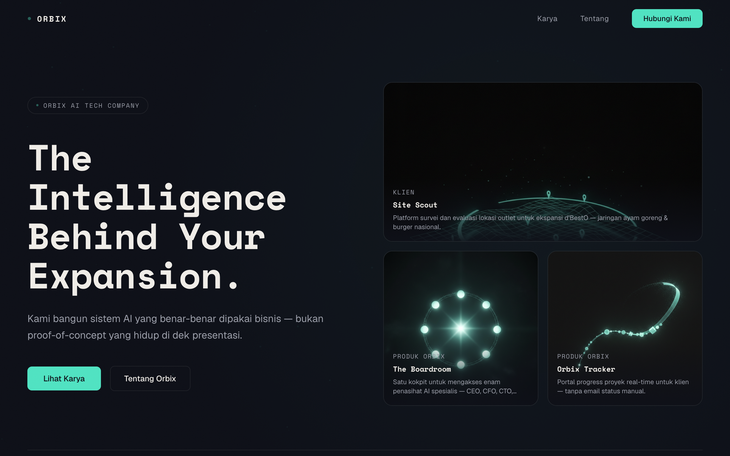 Orbix Portfolio