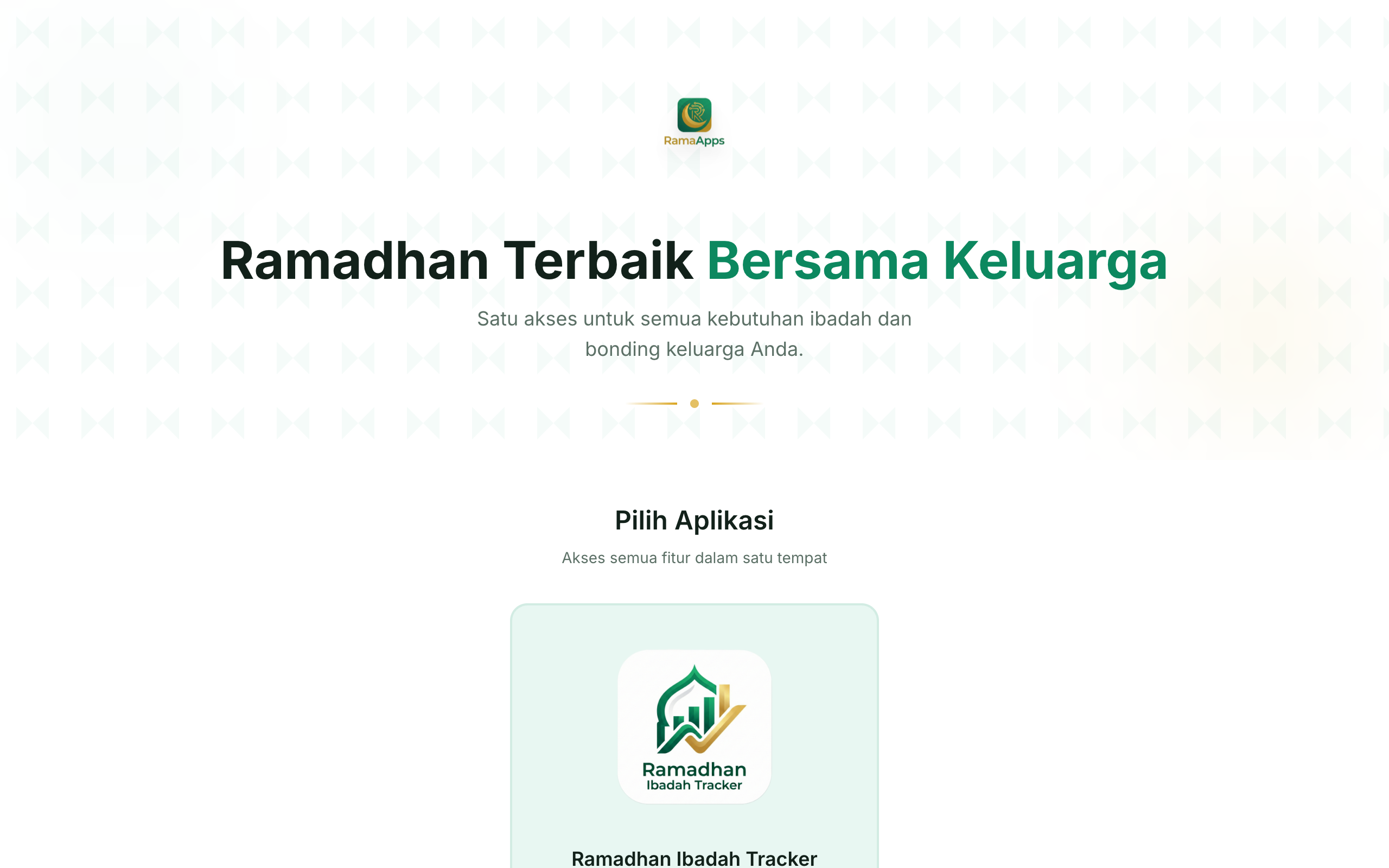 RamaApps Portal
