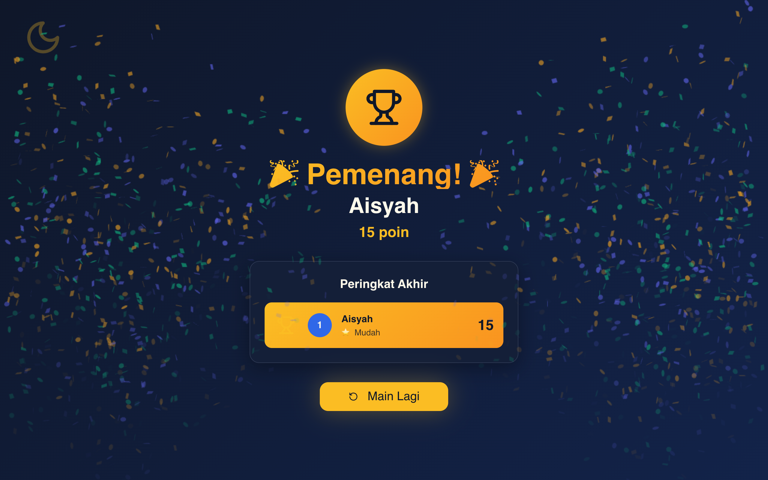Ramadhan Trivia Quest — tangkapan layar 5